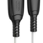 XO NB245 ΚΑΛΩΔΙΟ ΦΟΡΤΙΣΗΣ ΣΙΛΙΚΟΝΗΣ SULUO SERIES TYPE-C, 1M, ΛΕΥΚΟ