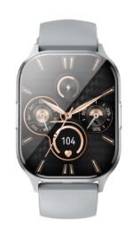 XO J10 AMOLED SCREEN STAR MIST MAGNETIC SQUARE SMART WATCH, CALL FUNCTION, ΓΚΡΙ