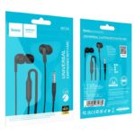 HOCO M124 ΑΚΟΥΣΤΙΚΑ 3.5MM JACK WIDE UNIVERSAL ΜΕ ΜΙΚΡΟΦΩΝΟ , ΜΑΥΡΑ - Image 2