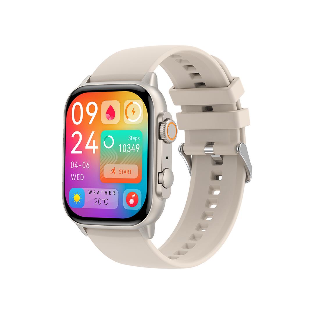 26522 XO J9 AMOLED SCREEN CHU BIRD MAGNETIC ABSORPTION SQUARE SMART WATCH, CALL VERSION, ΑΣΗΜΙ - Image 1