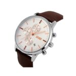 Αναλογικό ρολόι χειρός - Skmei - 9103 - Brown/White