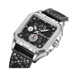 Αναλογικό ρολόι χειρός - Skmei - 9330 - Silver/Black