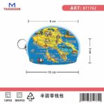 Πορτοφόλι Souvenir μπρελόκ mini - Σετ 10pcs - PVC - Chalkidiki - 10*8*3cm - 871762 - Image 2