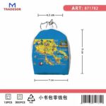 Πορτοφόλι Souvenir μπρελόκ mini - Σετ 10pcs - PVC - Chalkidiki - 7*9*4.5cm - 871782 - Image 2