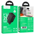 HOCO N68 NUEVO ΦΟΡΤΙΣΤΗΣ PD20W, 1 ΘΥΡΑ, TYPE-C, ΜΑΥΡΟ - Image 3