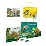 Παιδικό puzzle 100 κομματιών - Dinosaur World - 61003 - 917219