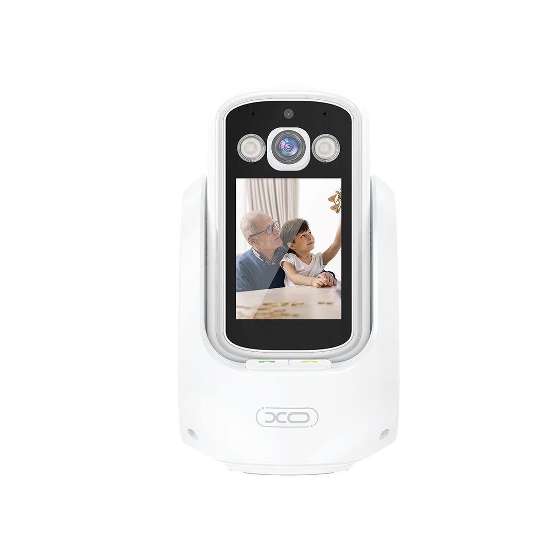 31311 XO CR08 200W PIXEL ΚΑΜΕΡΑ , AI ΑΜΦΙΔΡΟΜΟ VIDEO , WI-FI 2.4G, BLUETOOTH, ΛΕΥΚΟ - Image 1