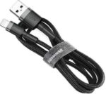 BASEUS CAFULE ΚΑΛΩΔΙΟ ΦΟΡΤΙΣΗΣ, USB ΣΕ LIGHTNING, 2M, 1.5A, ΜΑΥΡΟ - Image 2