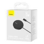 BASEUS SIMPLE MINI3 ΑΣΥΡΜΑΤΟΣ ΦΟΡΤΙΣΤΗΣ, 15W, ΜΑΥΡΟΣ - Image 3