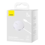 BASEUS SIMPLE MINI3 ΑΣΥΡΜΑΤΟΣ ΦΟΡΤΙΣΤΗΣ, 15W, ΑΣΗΜΙ - Image 3