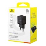 BASEUS PALM ΦΟΡΤΙΣΤΗΣ ΓΡΗΓΟΡΗΣ ΦΟΡΤΙΣΗΣ, 2 ΘΥΡΕΣ, 30W, ΜΑΥΡΟΣ - Image 3