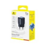 BASEUS PICOGO GAN, ΦΟΡΤΙΣΤΗΣ ΓΡΗΓΟΡΗΣ ΦΟΡΤΙΣΗΣ, ΘΥΡA TYPE-C, 45W, ΜΑΥΡΟΣ - Image 3