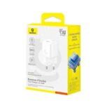 BASEUS PICOGO GAN, ΦΟΡΤΙΣΤΗΣ ΓΡΗΓΟΡΗΣ ΦΟΡΤΙΣΗΣ, ΘΥΡA TYPE-C, 45W, ΛΕΥΚΟΣ - Image 3
