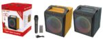 Φορητό ηχείο subwoofer με μικρόφωνο Karaoke - ZQS6155 - 160125 - Brown - Image 3
