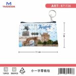 Πορτοφόλι Souvenir μπρελόκ - Σετ 10pcs - PVC - Thessaloniki - 11*7cm - 871726 - Image 2