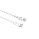 XO NB-Q298, ΚΑΛΩΔΙΟ ΦΟΡΤΙΣΗΣ, 240W, TYPE-C ΣΕ TYPE-C, ΛΕΥΚΟ - Image 2