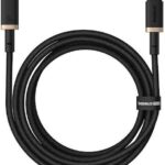 BASEUS DURA SERIES, ΚΑΛΩΔΙΟ ΓΡΗΓΟΡΗΣ ΦΟΡΤΙΣΗΣ, TYPE-C ΣΕ LIGHTNING, 20W, 2m, ΧΡΥΣΟ-ΜΑΥΡΟ