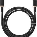 BASEUS DURA SERIES, ΚΑΛΩΔΙΟ ΓΡΗΓΟΡΗΣ ΦΟΡΤΙΣΗΣ, TYPE-C ΣΕ LIGHTNING, 1m, ΧΡΥΣΟ-ΜΑΥΡΟ