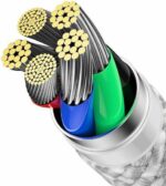 BASEUS DYNAMIC SERIES, ΚΑΛΩΔΙΟ ΓΡΗΓΟΡΗΣ ΦΟΡΤΙΣΗΣ, TYPE-C ΣΕ LIGHTNING, 20W, 1m, ΛΕΥΚΟ - Image 2