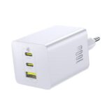 BASEUS ENERFILL FE11, ΦΟΡΤΙΣΤΗΣ ΓΡΗΓΟΡΗΣ ΦΟΡΤΙΣΗΣ, 3 ΘΥΡΕΣ, 100W, ΛΕΥΚΟΣ