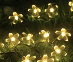 Ηλιακή γιρλάντα φωτισμού LED - Λουλούδι - 5m+1m - 20D - 152899 - Warm White - Image 3