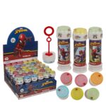 Παιχνίδι Σαπουνόφουσκες Spiderman Με Παζλ Στο Καπάκι 60ml Πλαστικό - 1 τεμ.