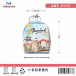 Πορτοφόλι Souvenir μπρελόκ mini - Σετ 10pcs - PVC - Thessaloniki - 7*9*4.5cm - 871787 - Image 2