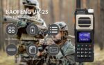 Φορητός πομποδέκτης UHF/VHF - UV25 - Baofeng - 402253 - Army Yellow - Image 7