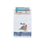 Πετσέτα ποτηρόπανο Souvenir με κέντημα - Σετ 12pcs - Paralia - 416334