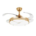 Ανεμιστήρας οροφής & φωτιστικό - DS-6604 - 96W - 431620 - Gold