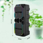 Φορητό ηχείο subwoofer - ABS-12202 - 260080 - Image 3