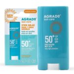 Αντηλιακό Stick Προσώπου Αδιάβροχο Agrado SPF50+ 15ml Agrado - 12 τεμ.