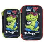 Κασετίνα 3d Μεγάλη Δεινόσαυρος με Skate 23x13x4,5cm JustNote 703216 - 1 τεμ.