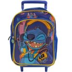 Τσάντα Τρόλευ Νηπίου Stitch με  Μπροστινή Τσέπη 29cm Stitch - 1 τεμ.