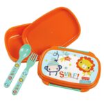 Δοχείο σετ Φαγητού Πλαστικό pp Smile Fisher Price  500ml 17,5x12,5x6cm 500ml Gim 572-52276 - 1 τεμ.