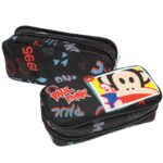 Κασετίνα Βαρελάκι Οβαλ Paul Frank Graffiti 23x10x6cm Gim 346-85141 - 1 τεμ.