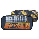 Κασετίνα Βαρελάκι Οβαλ Nerf Universe 23,5χ10χ6cm Gim 336-37144 - 1 τεμ.