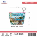 Πορτοφόλι Souvenir μπρελόκ mini - Σετ 10pcs - PVC - Chalkidiki - 11*7*4cm - 871803 - Image 2
