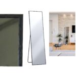 Καθρέπτης Δαπέδου Μαύρο Μέταλλο/Γυαλί 46x168cm - 1 τεμ. - Image 2