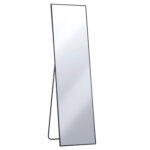 Καθρέπτης Δαπέδου Μαύρο Μέταλλο/Γυαλί 46x168cm - 1 τεμ.