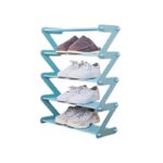 Ραφιέρα παπουτσιών 5 επιπέδων - YH8802-5 - 522466 - Blue