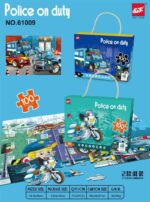 Παιδικό puzzle 100 κομματιών - Police - 61009 - 917214 - Image 2