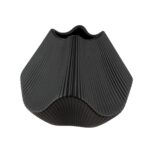 Βάζο Κεραμικό Μαύρο 22X22X19Cm 22X22X19Cm - 1 τεμ.