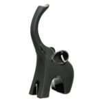 Sculpture Elephant Ceramic Black 2 Assorted 9X6X17Cm 9X6X17Cm - 1 τεμ. - Image 3