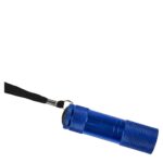 Φακός Με 9 LED Μπαταρίας Μέταλλο 8.5cm Σε 4 Χρώματα - 1 τεμ. - Image 4