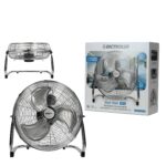 Ανεμιστήρας Δαπέδου Silver Steel Χρωμέ Φ51cm 120W - 1 τεμ.