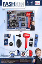 Παιδικό σετ κομμωτικής Barber - 10pcs - QY042 - 233364 - Image 2