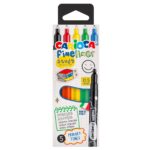 Μαρκαδόροι Carioca Fineliner Study 0,5mm σετ=5 Χρώματα  Carioca 44102 - 1 τεμ.