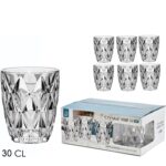 Ποτήρια Crystal Διάφανα/Γυαλί 30cl 6Τμχ - 1 τεμ.