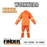 Φόρμα εργασίας με ανακλαστικά - No.4XL - 93-100kg - Finder - 198579 - Image 2
